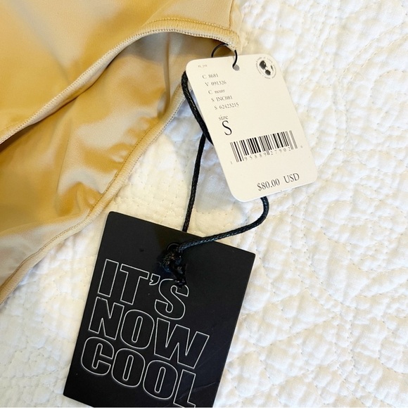 Free People The Contour High Waist Swim Bikini Bottoms Neutral Small S NWT - Picture 5 of 7